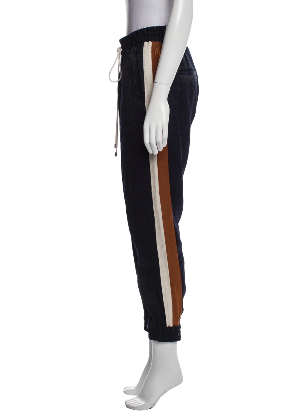 Veronica Beard Pleated Accents Sweatpants-L